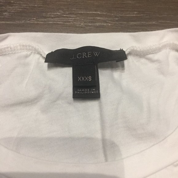 J.CREW white bow t-shirt - NWOT - Picture 3 of 3